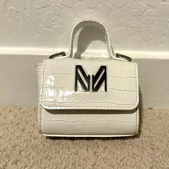 Micro Marcell Von Berlin White Leather Bag - Picture 1 of 7